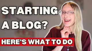 Starting a Blog in 2026 // Here's What to Do!