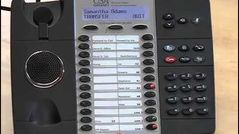networkWCS Hosted PBX - Transferring Calls