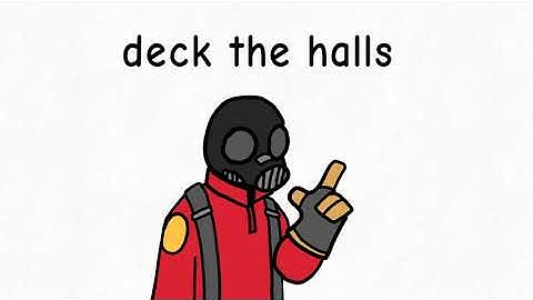 deck the halls with GASOLINE | tf2 pyro
