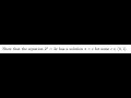 Real Analysis Problem 19 (Intermediate Value Theorem)