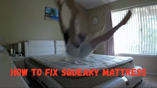 How To Fix Squeaky Mattress