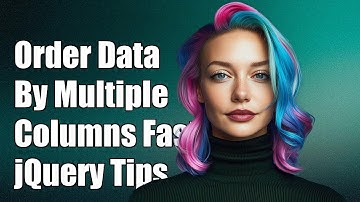 jQuery DataTables: How to Order by Multiple Columns Effectively