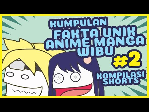 FAKTA UNIK ANIME, MANGA, DAN WIBU #2! (Kompilasi Shorts GHOSTY's COMIC)