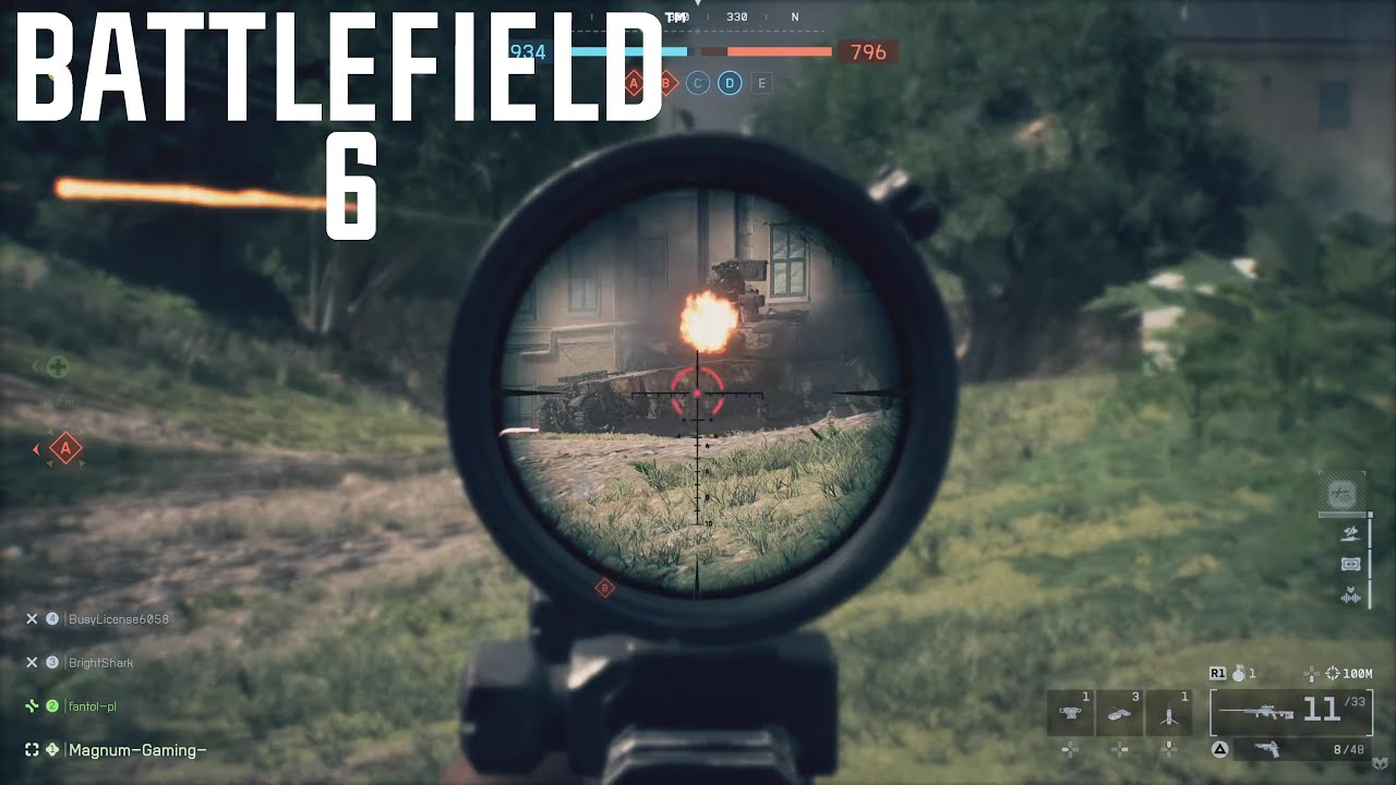 Battlefield 6 - PS5 Pro 4K 60fps | Hardcore Conquest | No Minimap | Friendly Fire | Sniper | Ep.44