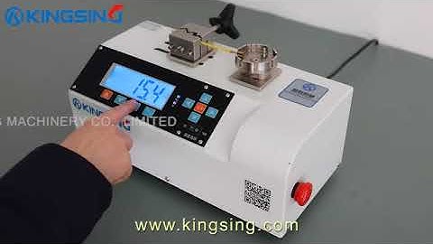 Terminal Crimp Pull Force Tester, Motorized Wire Crimp Pull Tester