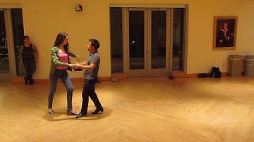 Salsa On2 Intermediate Turn Pattern by Sergio and Sheena #33