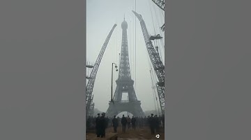 Building the Eiffel Tower: 1887 in 4K Detail" #EiffelTower #HistoryIn4K -AI Video Generator-