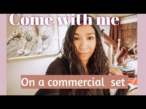 VLOG: COME WITH ME ON SET | FILIMING A COMMERCIAL