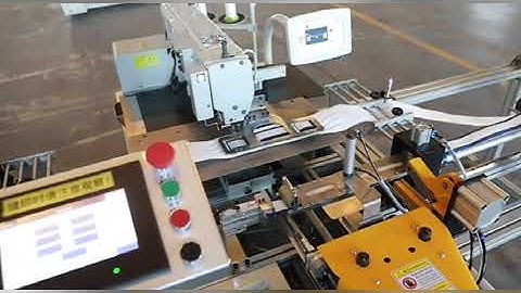 Mattress Handle Strap Sewing and cutting Machine