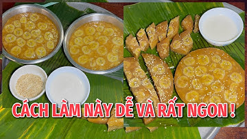 Bánh Chuối Hấp Làm Theo Cách Này Để Bánh Mềm Dai Ngon, Màu Bánh Đẹp Tự Nhiên #KBC43