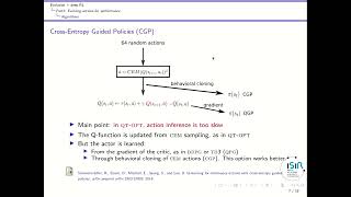 Combining direct policy search and reinforcement learning: optimizing actions