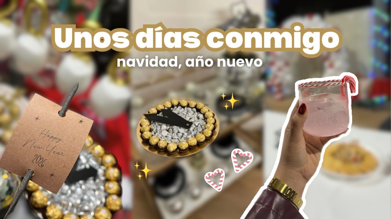 Días festivos, navidad y año nuevo🥂🎆♥️