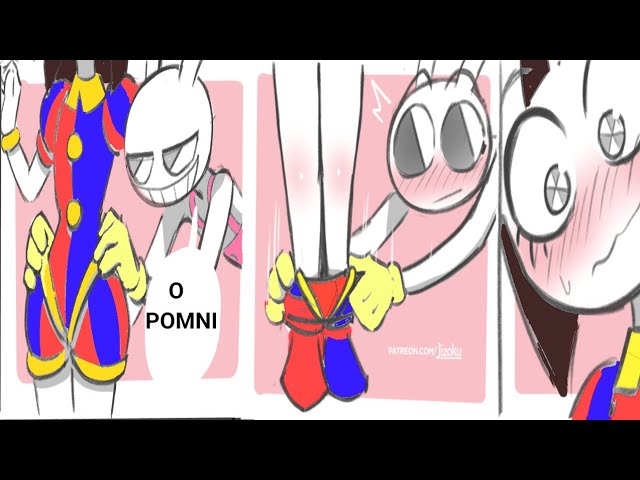 POMNI Y JAX UNA NOCHE ENTRÉ DOS .THE AMAZING DIGITAL CIRCUS ( COMIC FANDUB )