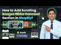 How to Add Image Slider in Shopify Store?