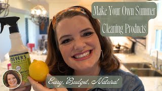 MRS. MEYER'S CLEAN DAY DIY All Purpose Spray | Summer Clean With Me!