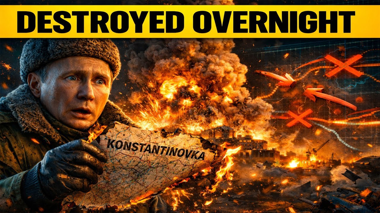 Ukraine DESTROYS Russian Konstantinovka Offensive by Striking Key Ammo Depots — Moscow in Trouble