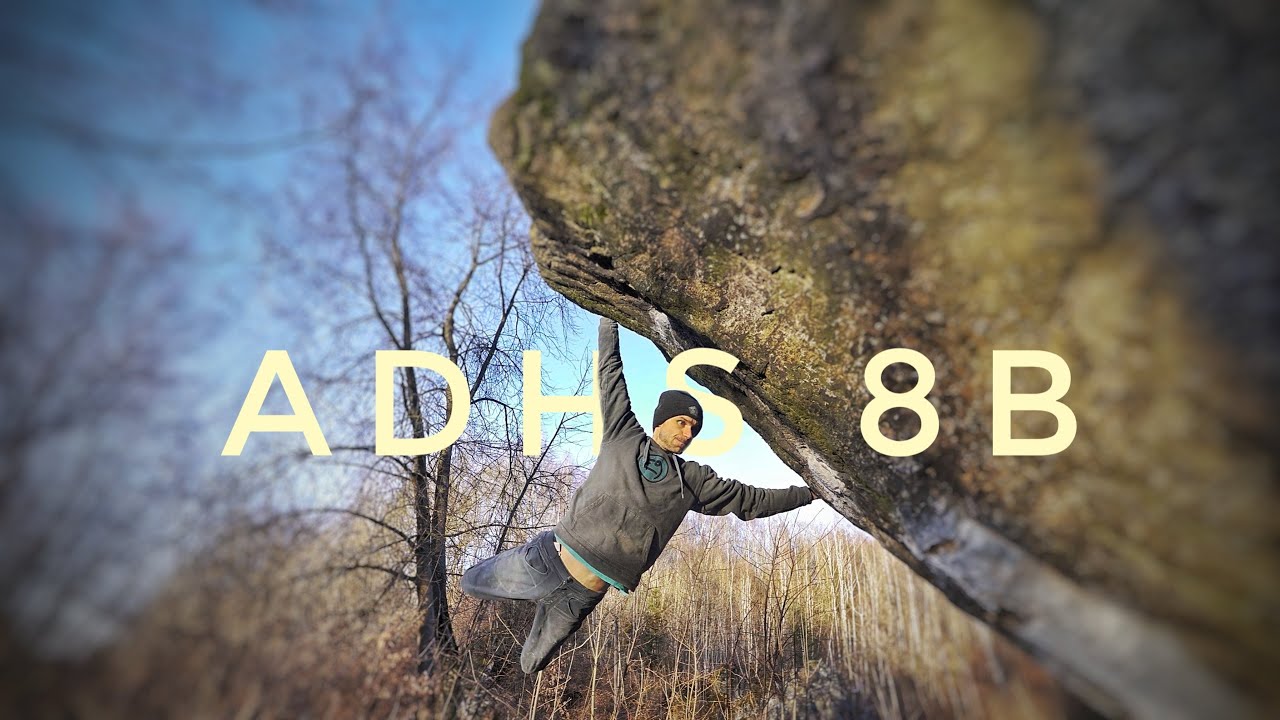 The best boulder in Germany? "ADHS 8b// V13
