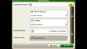 How to Correctly Set Up Guess Rows on a John Deere Gen 4 Display
