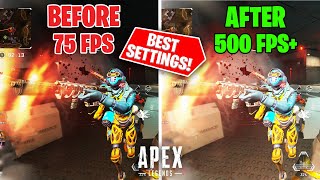 *BEST* Settings To INCREASE FPS, DESCREASE Input Lag And IMPROVE Perfomance