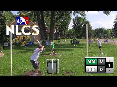 wiffle ball game 2017 NLCS | MLW Wiffle Ball