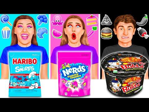 Food of The Same Colors Challenge | Tasty Kitchen Hacks by TeenTeam Challenge