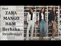 HAUL Compras ZARA, MANGO, H&amp;m, Stradivarius, Bershka..