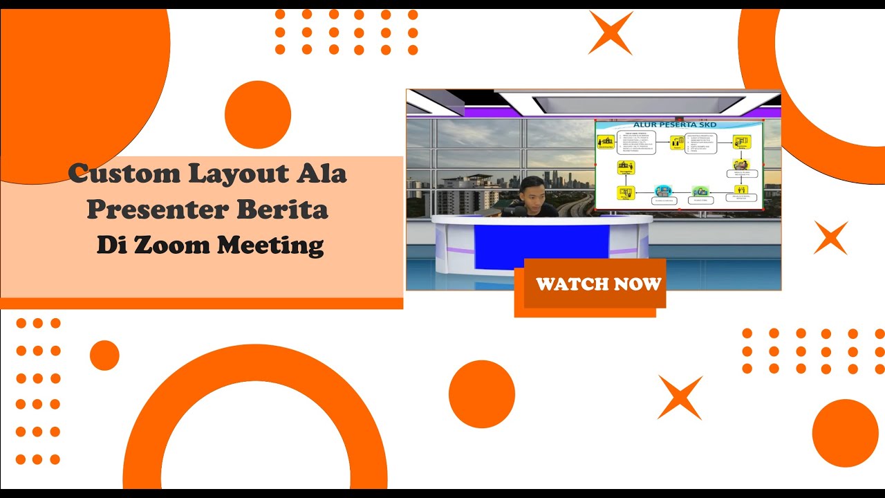 Cara Membuat Presentasi Menarik Di zoom Meeting Ala Presenter Berita ...