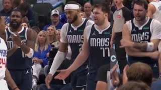 LUKA DONCIC & KYRIE MOST WILD FIGHTS & TAUNTS MOMENTS IN 2024 PLAYOFFS!