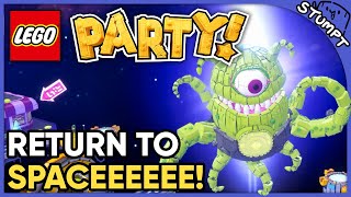 RETURN TO SPACE! - Lego Party (4-Player Gameplay)