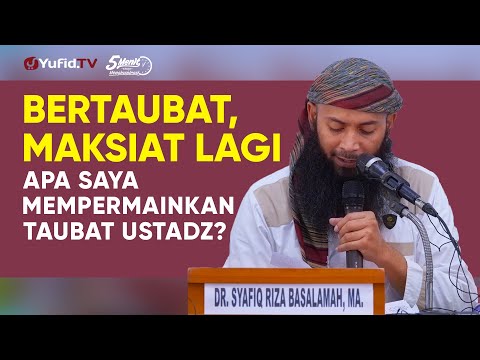 Mempermainkan Taubat - Ustadz Dr. Syafiq Riza Basalamah, M.A. - 5 Menit yang Menginspirasi