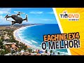 O MELHOR DRONE BOM E BARATO COM GIMBAL CAMERA HD GPS BRUSHLESS PARA INICIANTES COMPRAR EACHINE EX4
