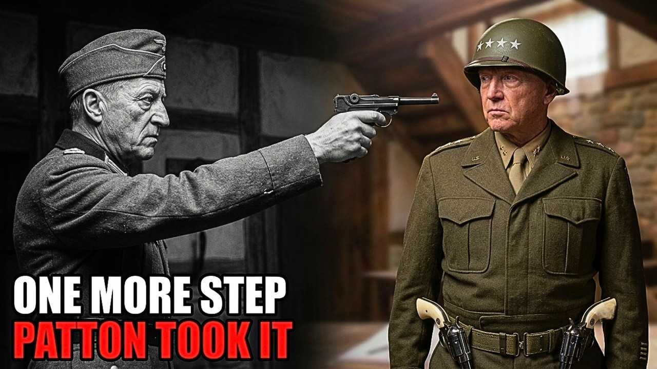 The Panzer General Threatened to Shoot Patton If He Came One Step Closer — Patton Took the Step