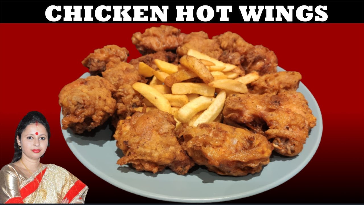 Chicken Hot Wings Recipe The perfect Crispy & Juicy Spicy Chicken