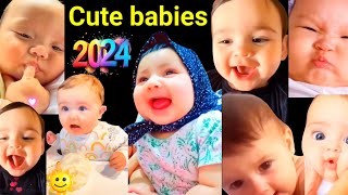 Cute babies 2024 | funny baby videos | kids video | WahNum Funny Channel
