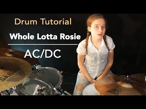 AC/DC drum tutorial by Sina - YouTube