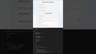 Modern Accordion UI 😎 | Checkbox + Radio Version #accordion #dropdown #coding #webdevelopment