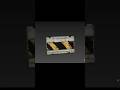 Ultra Detailed PBR Concrete Road Barrier 3D Model – 4K Industrial Traffic Block Asset