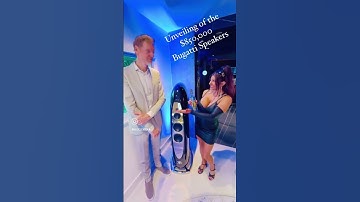 Unveiling of the $850,000 Bugatti Speakers with Creator & Owner  - Jorn Janczak! #Bugatti
