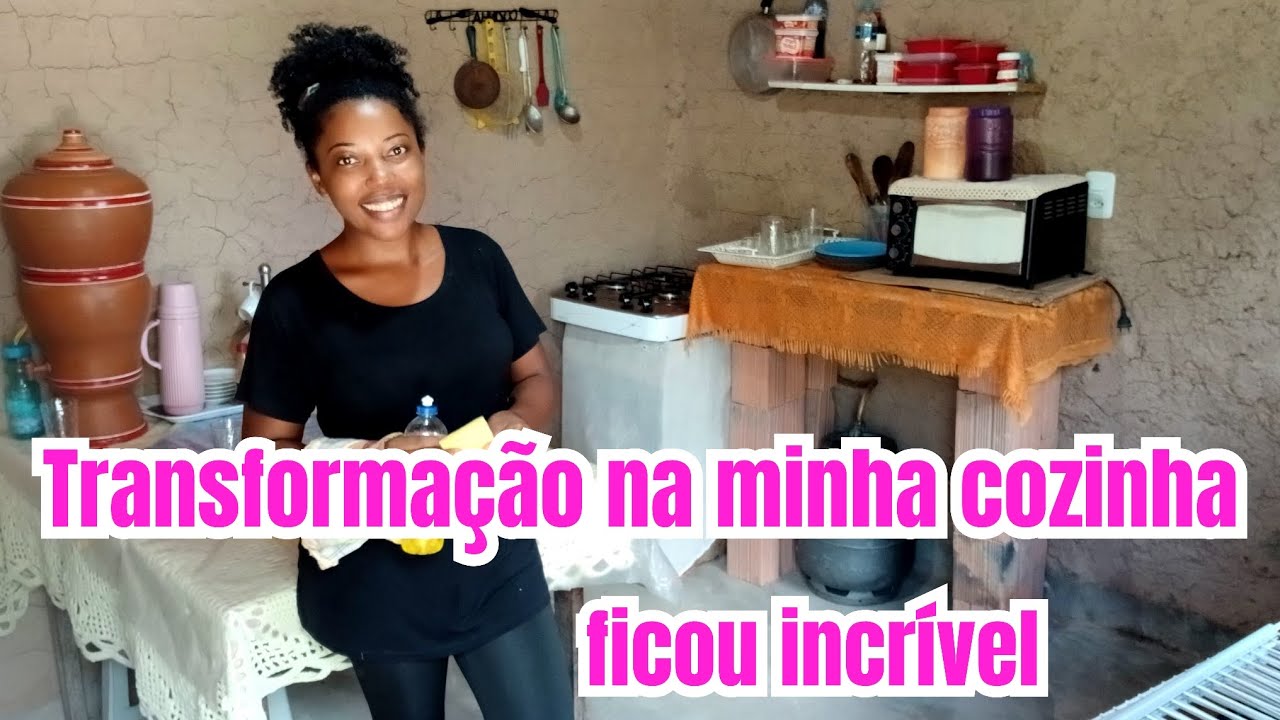 Transformação na minha cozinha simples 