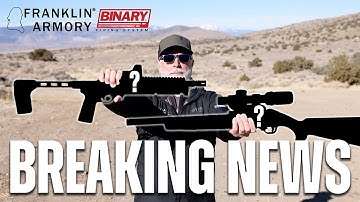 SHOT Show Breaking News:  The New F22 Pistol and Rifle Series from Franklin Armory
