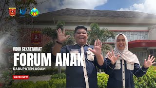 Ruang Sekretariat Forum Anak Kabupaten Agam Tahun 2026 | Anugerah Forum Anak Sumatera Barat 2026