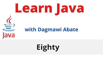 80) Learn Java with Dagmawi-Abate; Hierarchical & Multiple Inheritance; Amharic