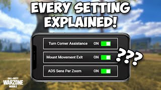 WARZONE MOBILE SETTINGS AND SENSITIVITY EXPLAINED! Best Settings For Every Player!