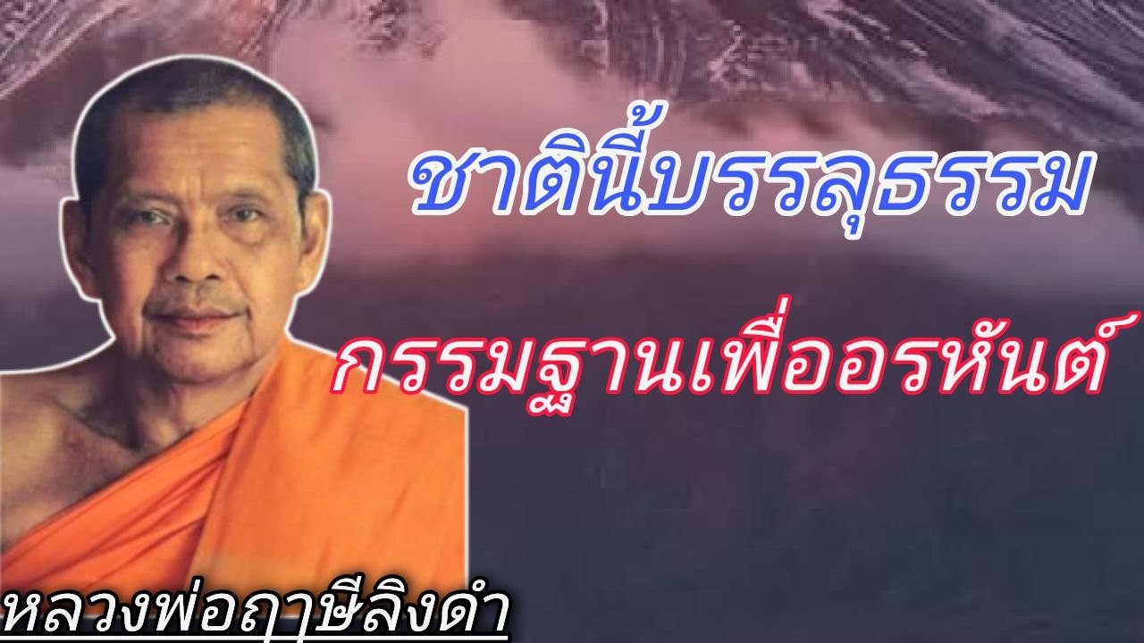 ชาตินี้บรรลุธรรมกรรมฐานเพื่ออรหันต์ โดยหลวงพ่อฤๅษีลิงดำ วัดท่าซุง #ธรรมะสอนจิตใจ