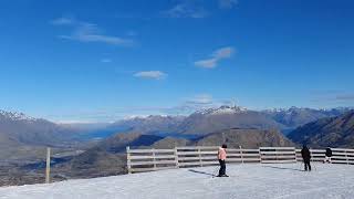BIG EASY green run at Coronet Peak at Queenstown