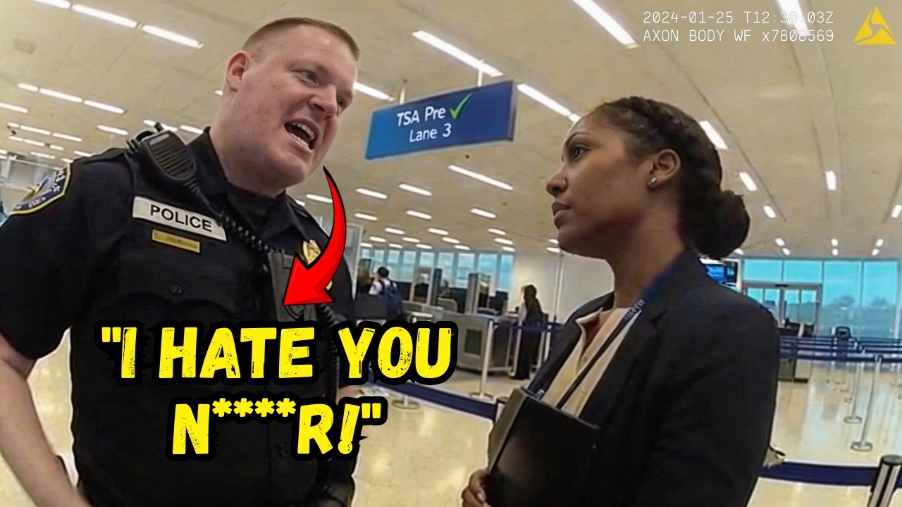 Racist Cop Assaults Black Federal Judge at Airport — Security Camera Reveals the Truth