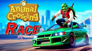 🔴 - GTA V life - ANIMAL CROSSING RACE!!! quien ganara??