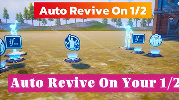 PUBG Wow Auto Revive On 1/2 Tutorial | Auto Revive On 1/2 Full Details PUBG Mobile Wow Smoker Gaming