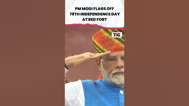 #independenceday | PM Modi Commemorates 78th Independence Day with Tiranga Ceremony at Red Fort
