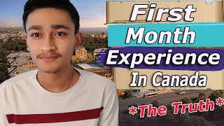 Frist Month Experience in Canada as an International Student | License | SIN | IamTapan